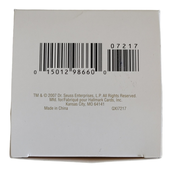 NIB 2007 Hallmark Keepsake Ornament The Grinch He's a Mean One Dr. Seuss - Picture 5 of 12